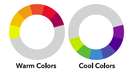 warm and cool colors